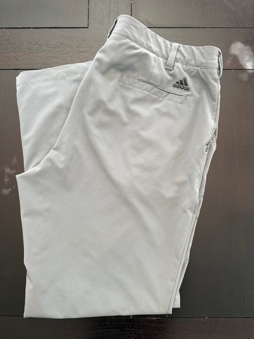 adidas Men’s Light Gray Chino Pants
